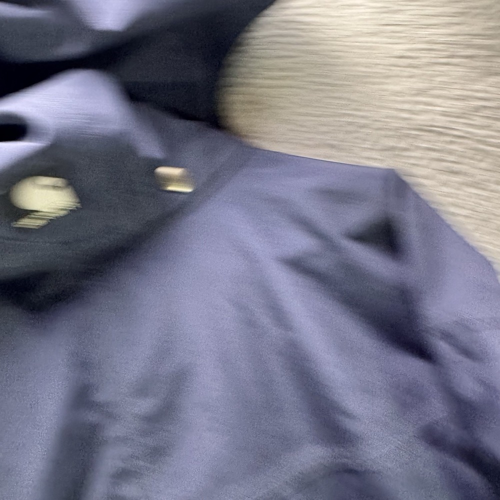 Carhartt Shoreline Coat Mens 2XL Blue Waterproof Breathable Rain Jacket Workwear - Picture 4 of 13